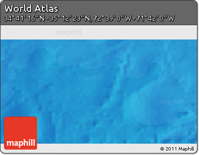 Political 3D Map of the Area around 34° 56' 49" N, 72° 10' 30" W