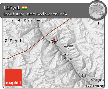 Physical Map of Lhāyul