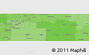 Political Panoramic Map of the area around 34° 56' 49" N, 91° 43' 29" W