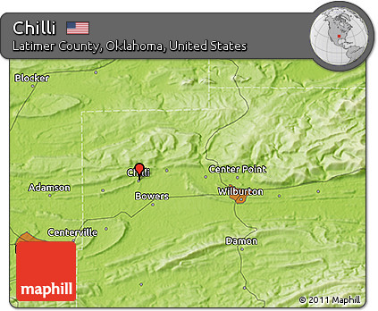 Physical 3D Map of Chilli