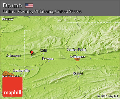 Physical 3D Map of Drumb
