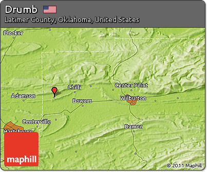 Physical 3D Map of Drumb