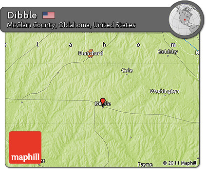 Physical Map of Dibble