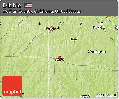 Physical Map of Dibble