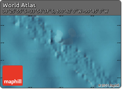Satellite Map of the Area around 34° 10' 16" S, 100° 13' 29" W