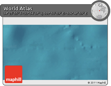 Satellite 3D Map of the Area around 34° 10' 16" S, 106° 19' 29" E