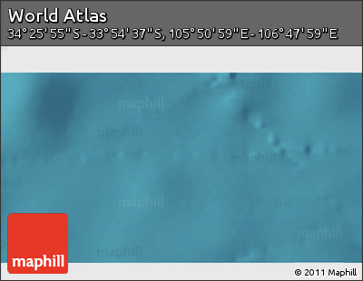 Satellite 3D Map of the Area around 34° 10' 16" S, 106° 19' 29" E