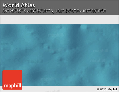 Satellite 3D Map of the Area around 34° 10' 16" S, 107° 10' 30" E