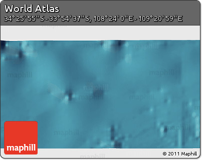 Satellite 3D Map of the Area around 34° 10' 16" S, 108° 52' 30" E