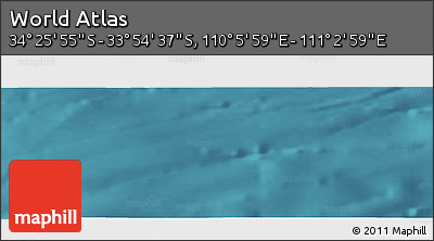 Satellite Panoramic Map of the Area around 34° 10' 16" S, 110° 34' 29" E