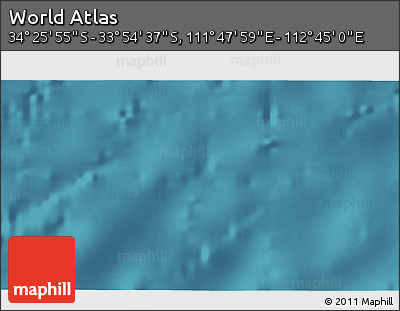 Satellite 3D Map of the Area around 34° 10' 16" S, 112° 16' 30" E