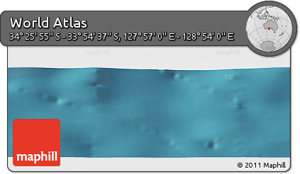 Satellite Panoramic Map of the Area around 34° 10' 16" S, 128° 25' 30" E