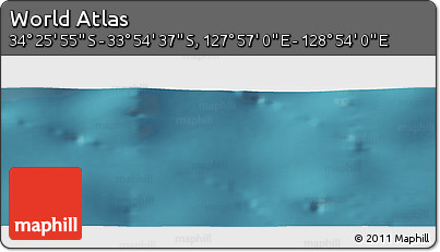 Satellite Panoramic Map of the Area around 34° 10' 16" S, 128° 25' 30" E