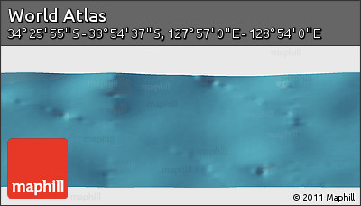 Satellite Panoramic Map of the Area around 34° 10' 16" S, 128° 25' 30" E