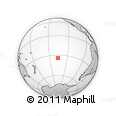 Outline Map of the Area around 34° 10' 16" S, 135° 55' 30" W, rectangular outline