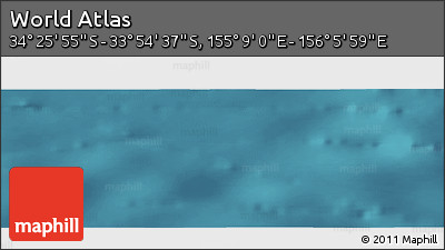 Satellite Panoramic Map of the Area around 34° 10' 16" S, 155° 37' 30" E