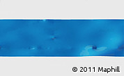 Physical Panoramic Map of the area around 34° 10' 16" S, 169° 55' 30" W