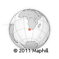 Outline Map of the Area around 34° 10' 16" S, 16° 13' 30" E, rectangular outline
