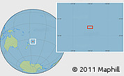 Savanna Style Location Map of the area around 34° 10' 16" S, 174° 10' 30" W