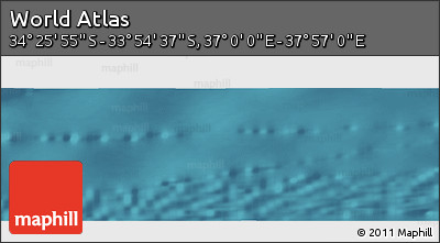 Satellite Panoramic Map of the Area around 34° 10' 16" S, 37° 28' 30" E