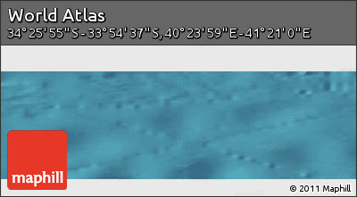 Satellite Panoramic Map of the Area around 34° 10' 16" S, 40° 52' 30" E