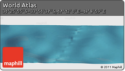 Satellite Panoramic Map of the Area around 34° 10' 16" S, 47° 40' 29" E