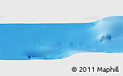 Physical Panoramic Map of the area around 34° 10' 16" S, 4° 10' 30" W