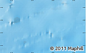 Shaded Relief Map of the area around 34° 10' 16" S, 50° 55' 29" W