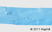 Shaded Relief Panoramic Map of the area around 34° 10' 16" S, 50° 55' 29" W