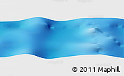 Physical Panoramic Map of the area around 34° 10' 16" S, 53° 37' 30" E