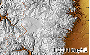 Physical Map of the area around 34° 10' 16" S, 69° 37' 30" W