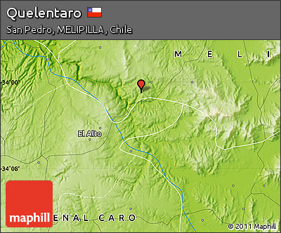 Physical Map of Quelentaro