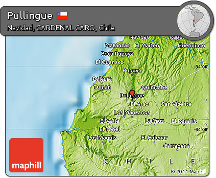Physical Map of Pullingue