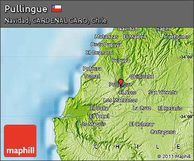 Physical Map of Pullingue