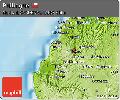 Physical Map of Pullingue