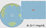 Savanna Style Location Map of the area around 34° 10' 16" S, 79° 7' 30" E