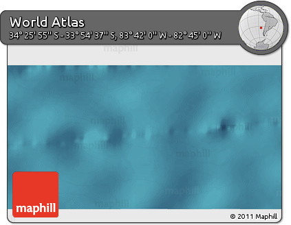 Satellite 3D Map of the Area around 34° 10' 16" S, 83° 13' 29" W