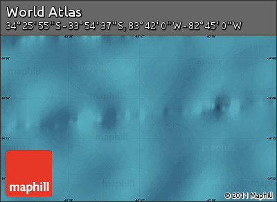Satellite Map of the Area around 34° 10' 16" S, 83° 13' 29" W