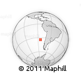 Outline Map of the Area around 34° 10' 16" S, 84° 4' 29" W, rectangular outline