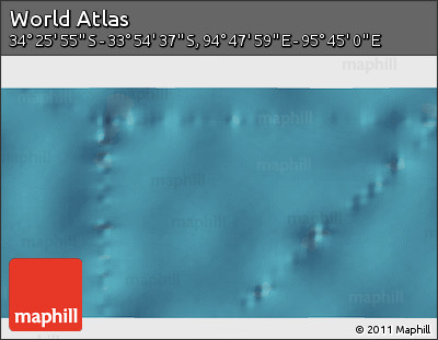 Satellite 3D Map of the Area around 34° 10' 16" S, 95° 16' 30" E