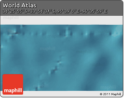 Satellite 3D Map of the Area around 34° 10' 16" S, 96° 7' 30" E
