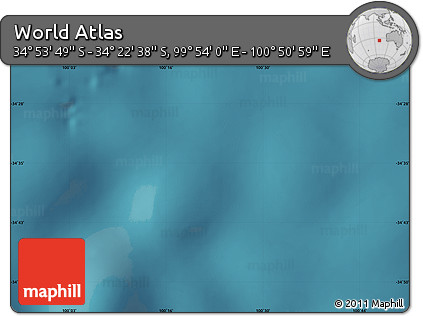 Satellite Map of the Area around 34° 38' 13" S, 100° 22' 30" E