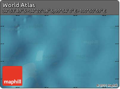 Satellite Map of the Area around 34° 38' 13" S, 100° 22' 30" E