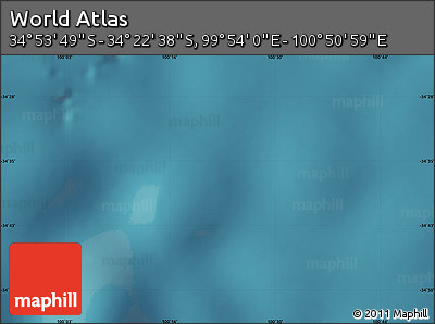 Satellite Map of the Area around 34° 38' 13" S, 100° 22' 30" E