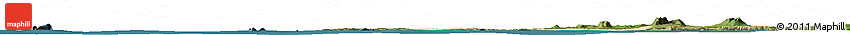 Satellite Horizon Map of the Area around 34° 38' 13" S, 135° 13' 29" E