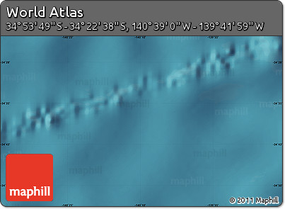 Satellite Map of the Area around 34° 38' 13" S, 140° 10' 30" W