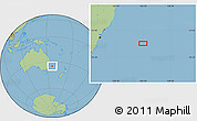 Savanna Style Location Map of the area around 34° 38' 13" S, 156° 28' 29" E