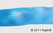 Shaded Relief Panoramic Map of the area around 34° 38' 13" S, 159° 52' 30" E