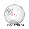 Outline Map of the Area around 34° 38' 13" S, 163° 16' 30" E, rectangular outline