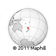 Outline Map of the Area around 34° 38' 13" S, 173° 28' 29" E, rectangular outline